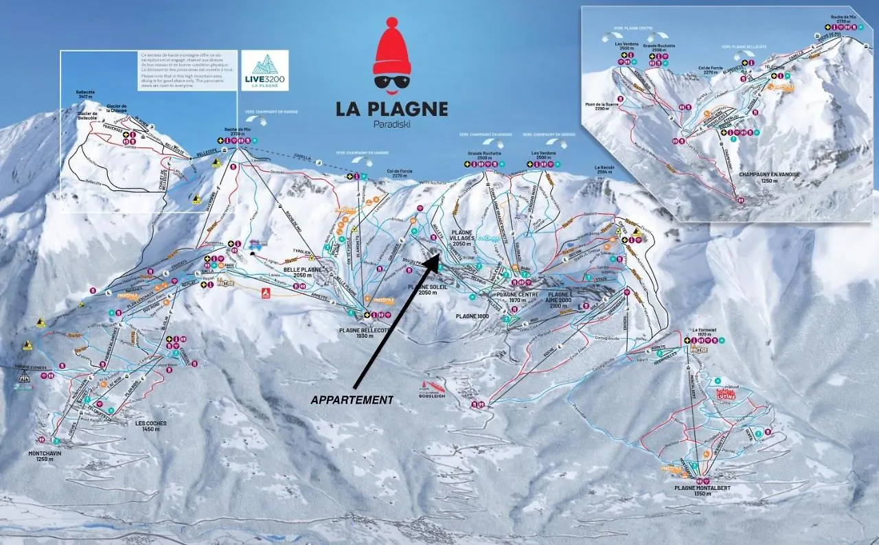 Apartment Plagne Villages La Plagne France
